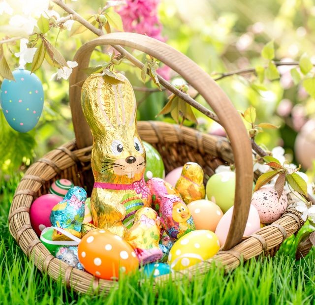 Vente de chocolats de pâques
